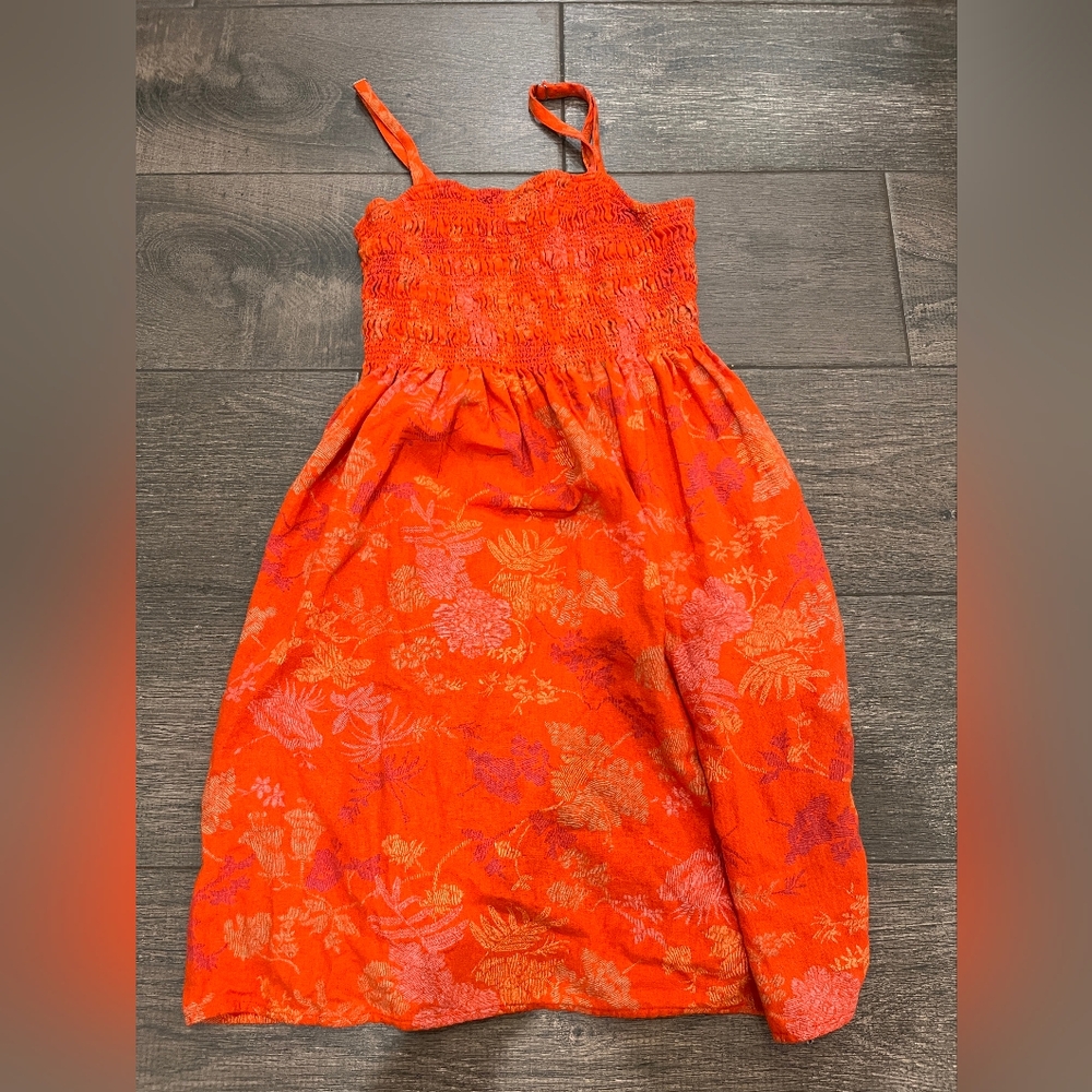 Vibrant Orange Dress